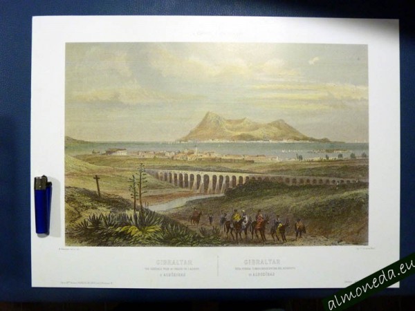 grabados antiguos gibraltar