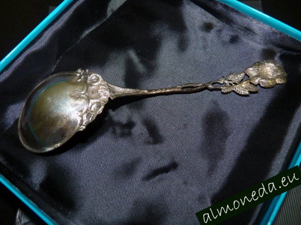 cucharon plata antiguo