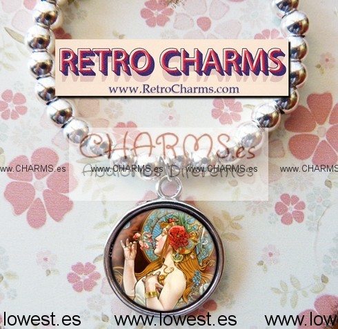 Collares retro con toques art déco.