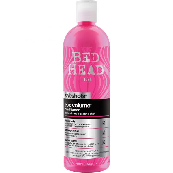 Acondicionador volumen Tigi Bed Head Epic Volume Styleshots - 750ml