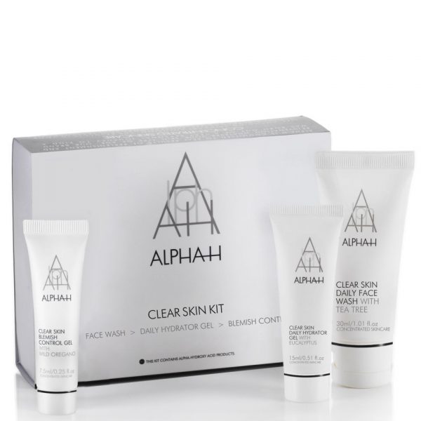 Set cremas iluminadoras clarificadoras Alpha-H Clear Skin (3 productos)