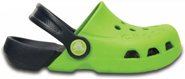 Crocs Clog Unisex Volt Verdes / Azul Navy Electro